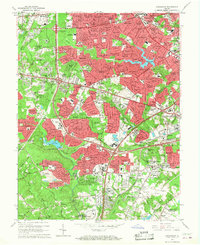 Download a high-resolution, GPS-compatible USGS topo map for Annandale, VA (1968 edition)