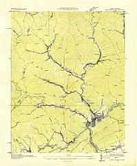 1935 Map of Appalachia, VA