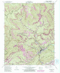 Download a high-resolution, GPS-compatible USGS topo map for Appalachia, VA (1992 edition)