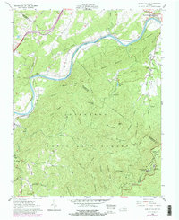 Download a high-resolution, GPS-compatible USGS topo map for Arnold Valley, VA (1979 edition)