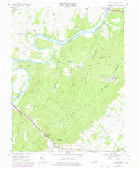 Download a high-resolution, GPS-compatible USGS topo map for Ashby Gap, VA (1978 edition)