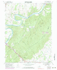Download a high-resolution, GPS-compatible USGS topo map for Ashby Gap, VA (1983 edition)