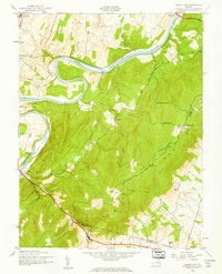 Download a high-resolution, GPS-compatible USGS topo map for Ashby Gap, VA (1961 edition)