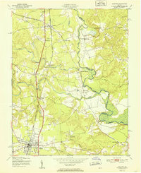 Download a high-resolution, GPS-compatible USGS topo map for Ashland, VA (1951 edition)