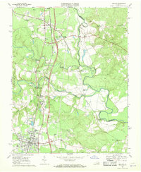 Download a high-resolution, GPS-compatible USGS topo map for Ashland, VA (1970 edition)