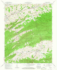 Download a high-resolution, GPS-compatible USGS topo map for Atkins, VA (1967 edition)