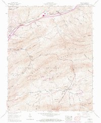 Download a high-resolution, GPS-compatible USGS topo map for Atkins, VA (1971 edition)