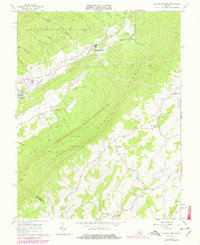 Download a high-resolution, GPS-compatible USGS topo map for Augusta Springs, VA (1978 edition)