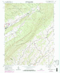 Download a high-resolution, GPS-compatible USGS topo map for Augusta Springs, VA (1978 edition)