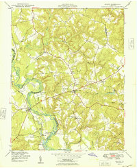 preview thumbnail of historical topo map of King and Queen County, VA in 1949