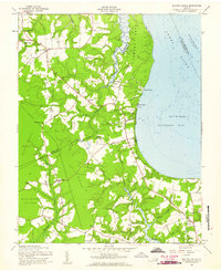 Download a high-resolution, GPS-compatible USGS topo map for Bacons Castle, VA (1960 edition)