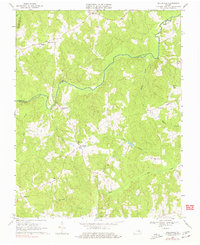 Download a high-resolution, GPS-compatible USGS topo map for Ballsville, VA (1977 edition)
