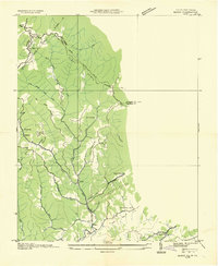 Download a high-resolution, GPS-compatible USGS topo map for Bandy, VA (1934 edition)