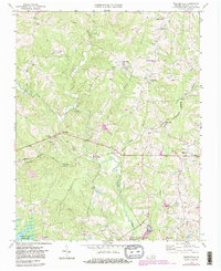 Download a high-resolution, GPS-compatible USGS topo map for Baskerville, VA (1981 edition)