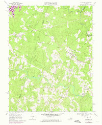 Download a high-resolution, GPS-compatible USGS topo map for Beaverdam, VA (1974 edition)