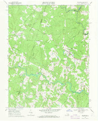 Download a high-resolution, GPS-compatible USGS topo map for Beaverdam, VA (1971 edition)