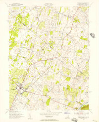 Download a high-resolution, GPS-compatible USGS topo map for Berryville, VA (1956 edition)