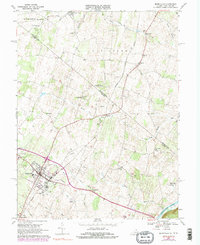 Download a high-resolution, GPS-compatible USGS topo map for Berryville, VA (1981 edition)