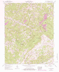 Download a high-resolution, GPS-compatible USGS topo map for Big A Mountain, VA (1984 edition)