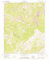 preview thumbnail of historical topo map of Buchanan County, VA in 1958
