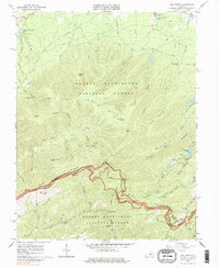 Download a high-resolution, GPS-compatible USGS topo map for Big Levels, VA (1984 edition)