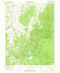 preview thumbnail of historical topo map of Page County, VA in 1965