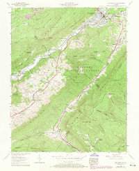 Download a high-resolution, GPS-compatible USGS topo map for Big Stone Gap, VA (1970 edition)