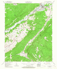 Download a high-resolution, GPS-compatible USGS topo map for Big Stone Gap, VA (1968 edition)