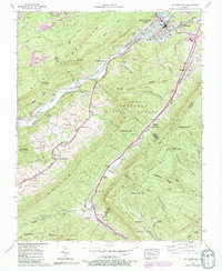 Download a high-resolution, GPS-compatible USGS topo map for Big Stone Gap, VA (1992 edition)