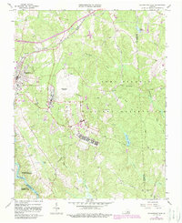 Download a high-resolution, GPS-compatible USGS topo map for Blackstone East, VA (1987 edition)