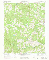 Download a high-resolution, GPS-compatible USGS topo map for Blackstone West, VA (1975 edition)