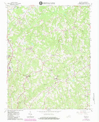 Download a high-resolution, GPS-compatible USGS topo map for Blairs, VA (1984 edition)