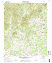 Download a high-resolution, GPS-compatible USGS topo map for Boonsboro, VA (1978 edition)