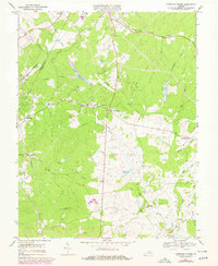 Download a high-resolution, GPS-compatible USGS topo map for Boswells Tavern, VA (1978 edition)