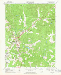 Download a high-resolution, GPS-compatible USGS topo map for Bowling Green, VA (1971 edition)