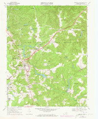 Download a high-resolution, GPS-compatible USGS topo map for Bowling Green, VA (1973 edition)