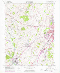 Download a high-resolution, GPS-compatible USGS topo map for Bridgewater, VA (1978 edition)