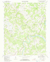 Download a high-resolution, GPS-compatible USGS topo map for Brierpatch Mountain, VA (1991 edition)