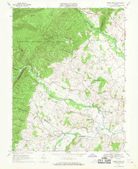 Download a high-resolution, GPS-compatible USGS topo map for Briery Branch, VA (1970 edition)