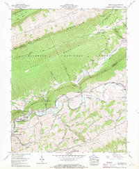 Download a high-resolution, GPS-compatible USGS topo map for Broadford, VA (1969 edition)