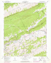 Download a high-resolution, GPS-compatible USGS topo map for Broadford, VA (1978 edition)
