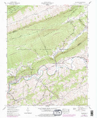 Download a high-resolution, GPS-compatible USGS topo map for Broadford, VA (1978 edition)