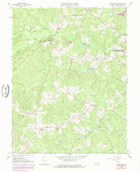 Download a high-resolution, GPS-compatible USGS topo map for Brokenburg, VA (1985 edition)