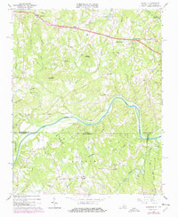 Download a high-resolution, GPS-compatible USGS topo map for Brosville, VA (1978 edition)