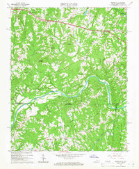 Download a high-resolution, GPS-compatible USGS topo map for Brosville, VA (1966 edition)