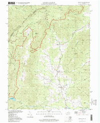 preview thumbnail of historical topo map of Albemarle County, VA in 1997