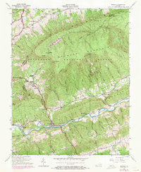 Download a high-resolution, GPS-compatible USGS topo map for Brumley, VA (1971 edition)