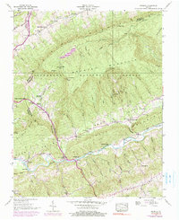 Download a high-resolution, GPS-compatible USGS topo map for Brumley, VA (1991 edition)