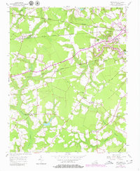Download a high-resolution, GPS-compatible USGS topo map for Buckhorn, VA (1980 edition)