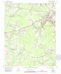 Download a high-resolution, GPS-compatible USGS topo map for Buckhorn, VA (1986 edition)